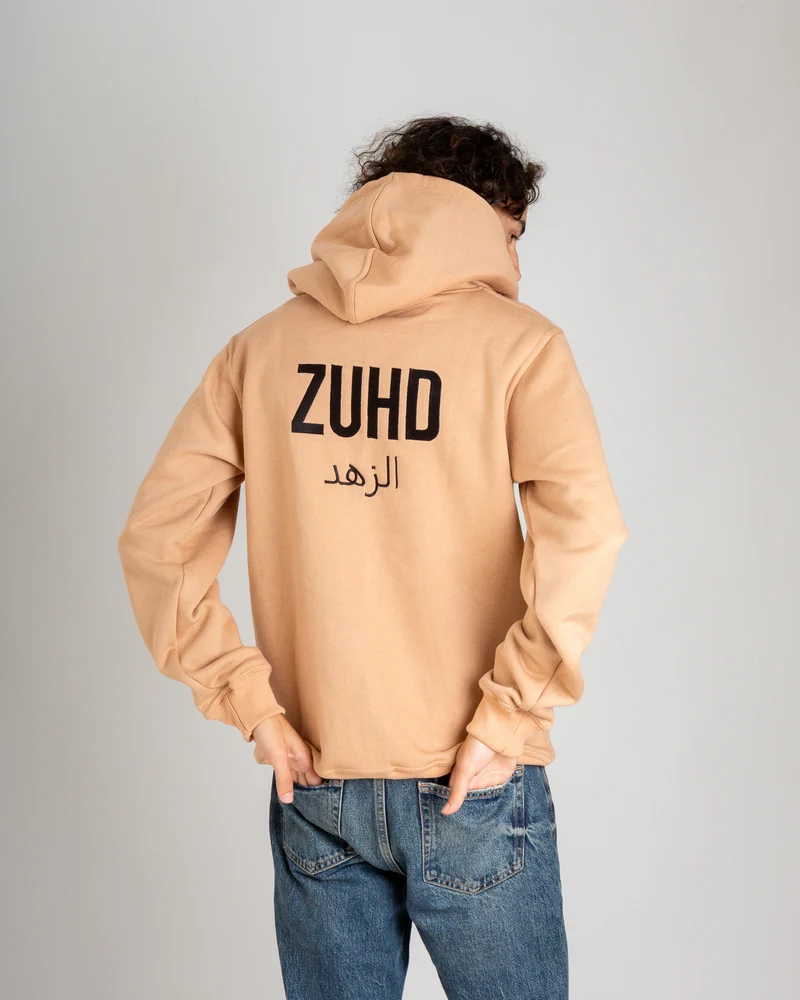 Hoodie Zuhd - Weiches Taupe
