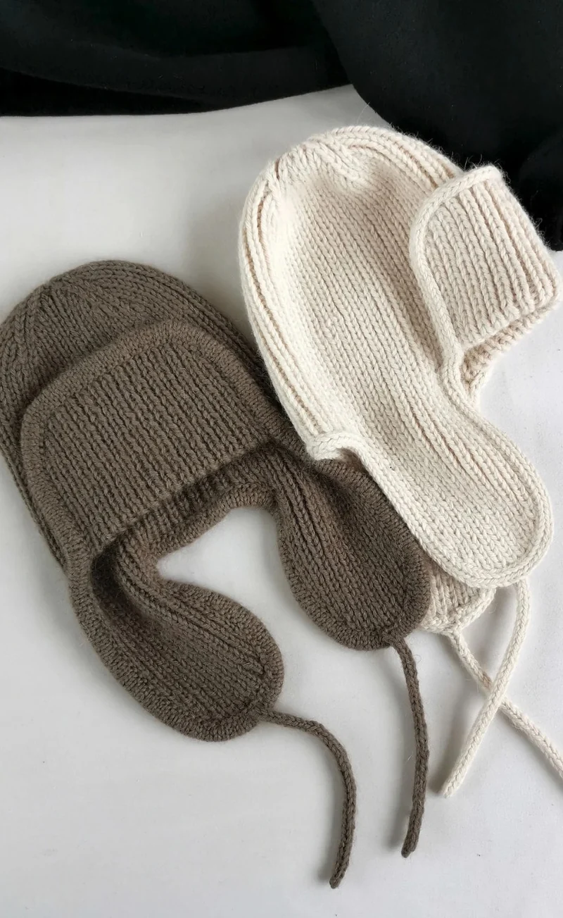 Carlo Mütze - BIG VINTAGE WOOL GOTS - Strickpaket
