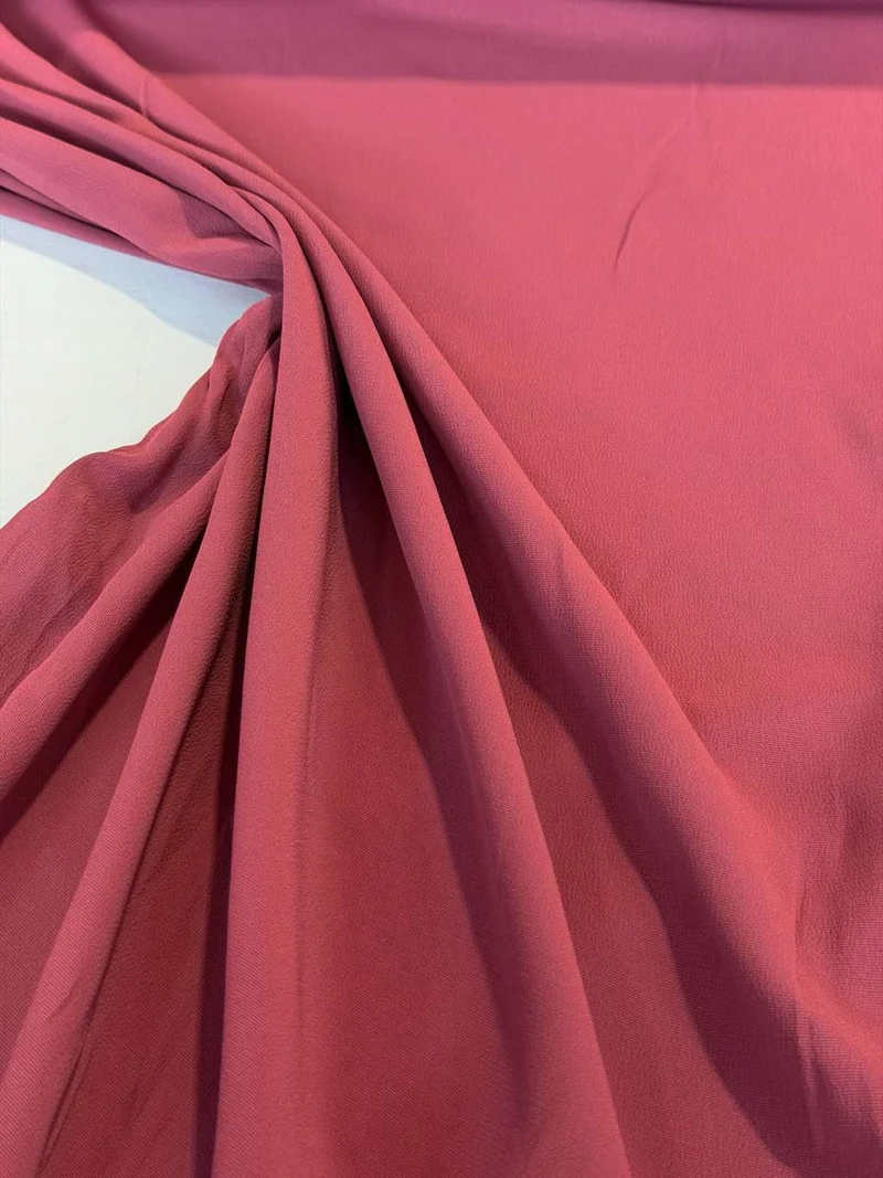No. 1951 Crepe de Chine berry