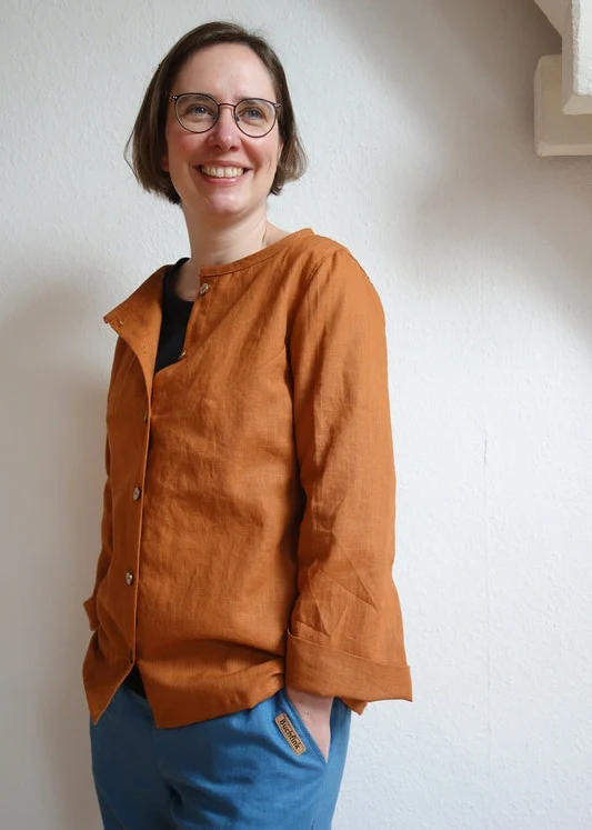 Leinenhemd "Oregano" für Damen