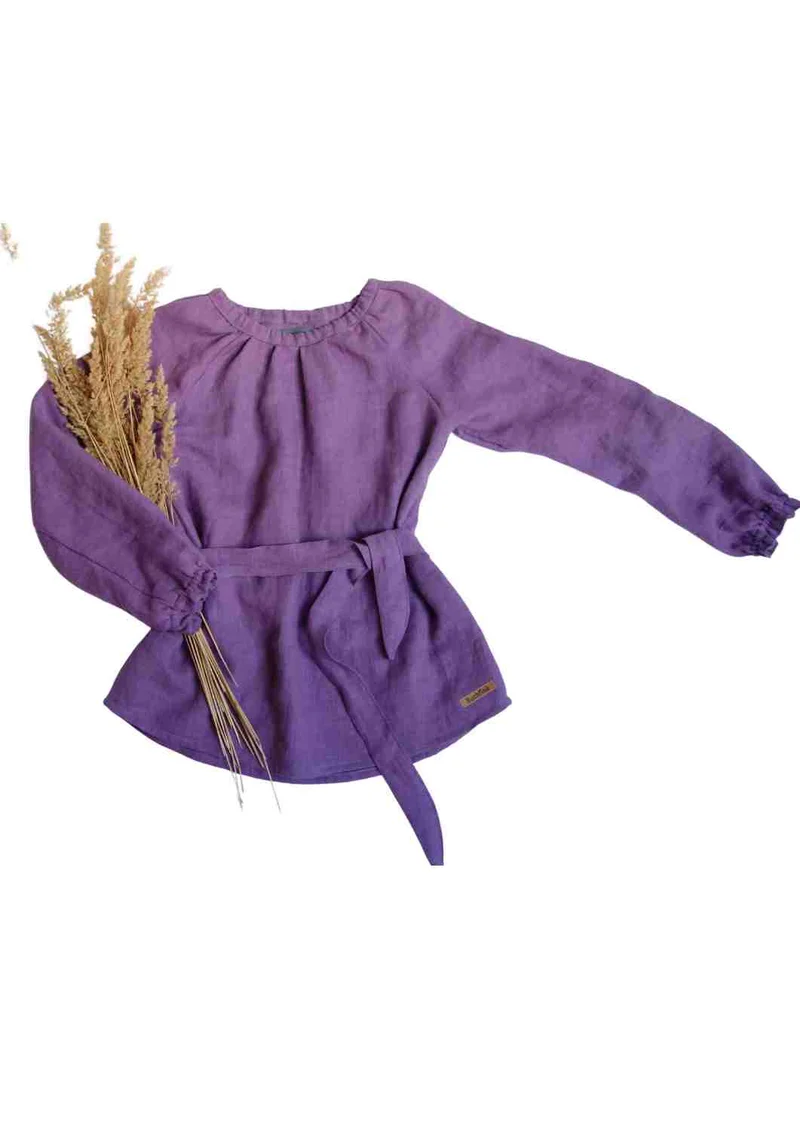 Leinenbluse "Kamille" für Damen
