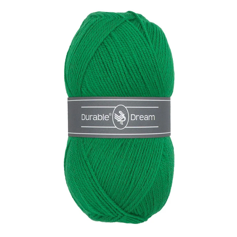Durable Dream 2147 Bright Green Garn zum Stricken und Häkelgarn