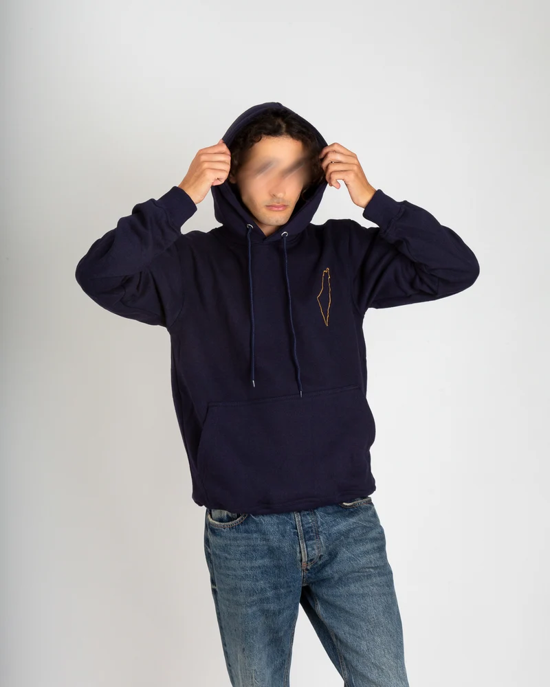 Pray for Palestine Kapuzenpullover HERREN - Marine