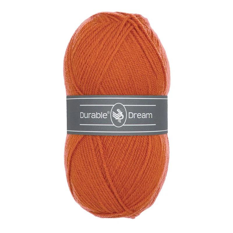 Durable Dream 2198 Dusty Orange Strick- und Häkelgarn