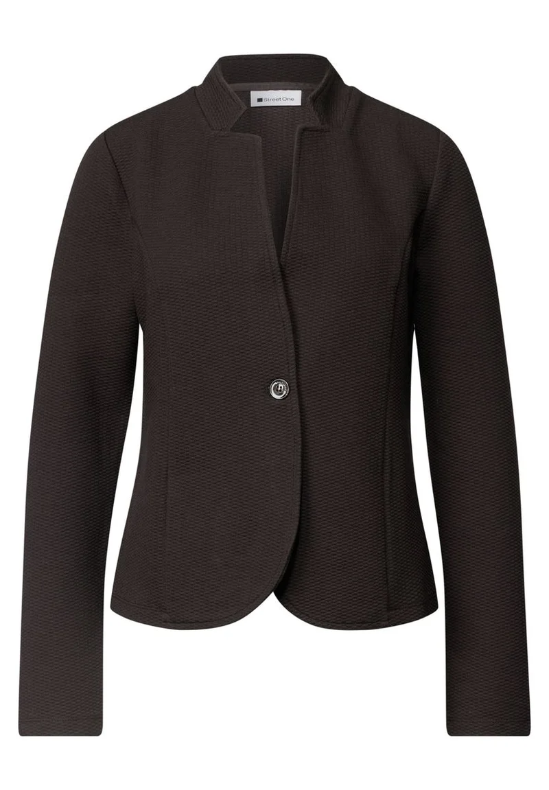 Blazer aus Jersey mit Struktur