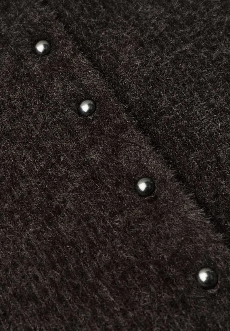Kuscheliger Halbarm Cardigan mit Rundhals