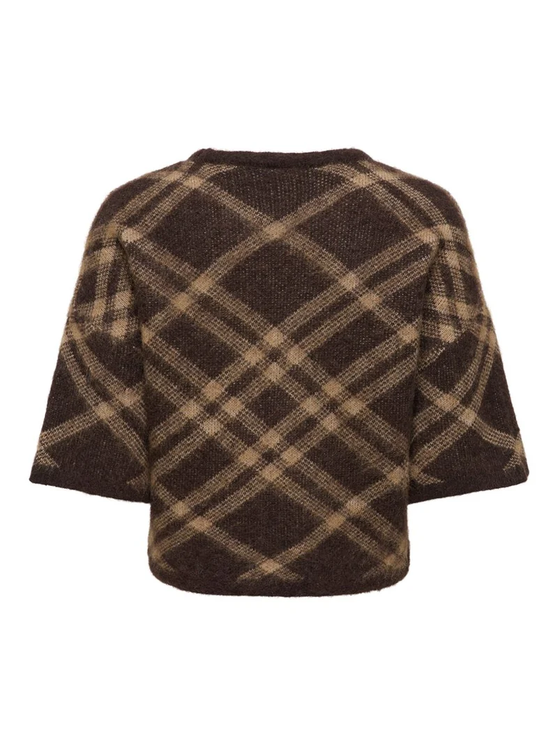ONLNOEME SS PATTERN O-NECK KNT