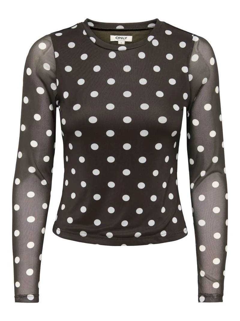 ONLNOVA L/S MESH TOP WVN