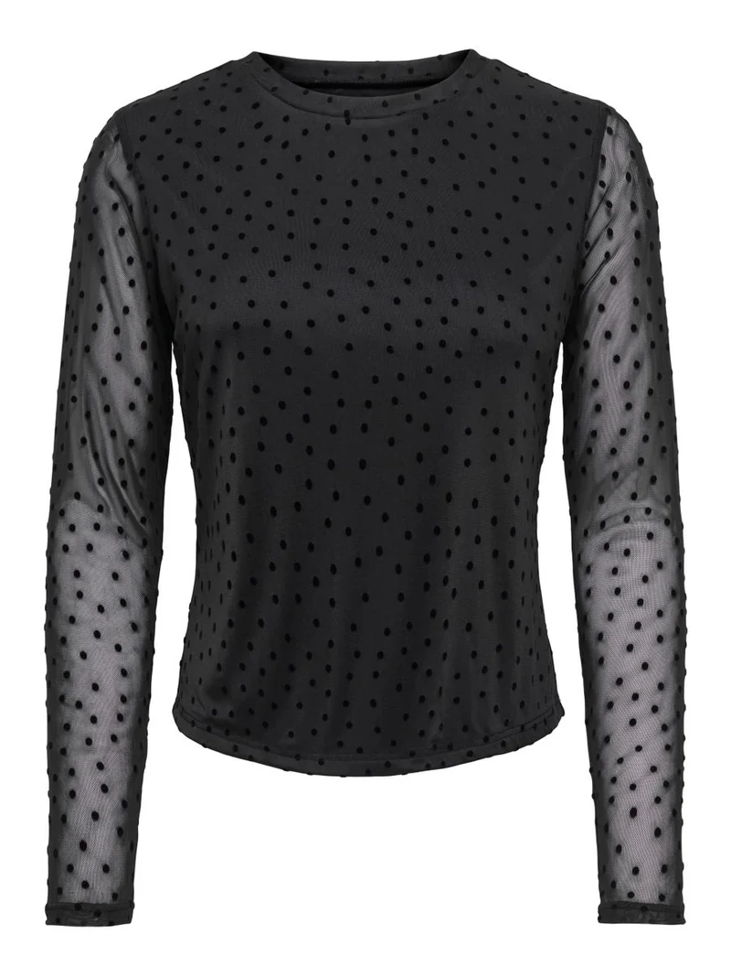 ONLNOVA L/S MESH TOP WVN