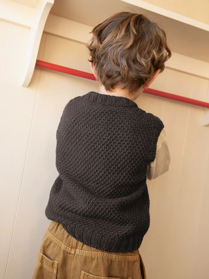 Caspian Slipover Junior - DOUBLE SUNDAY - Strickpaket