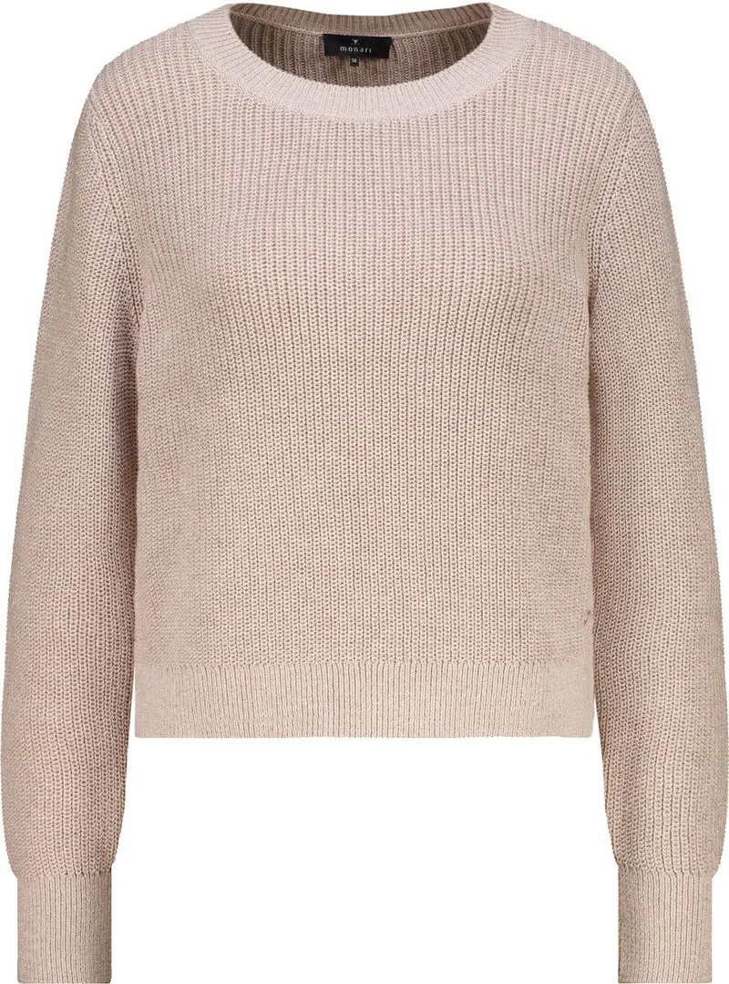 Basic-Strickpullover mit Lurex