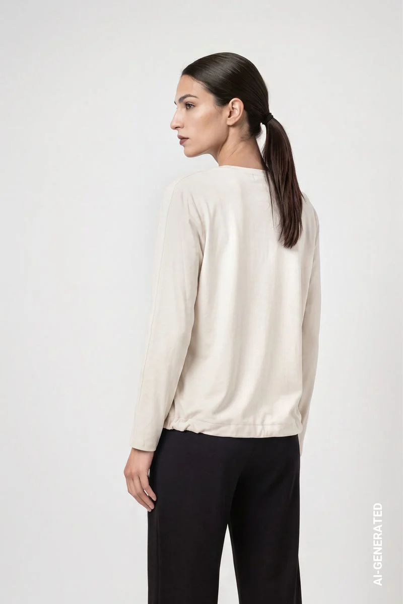 Blusenshirt mit Schmuckdetails