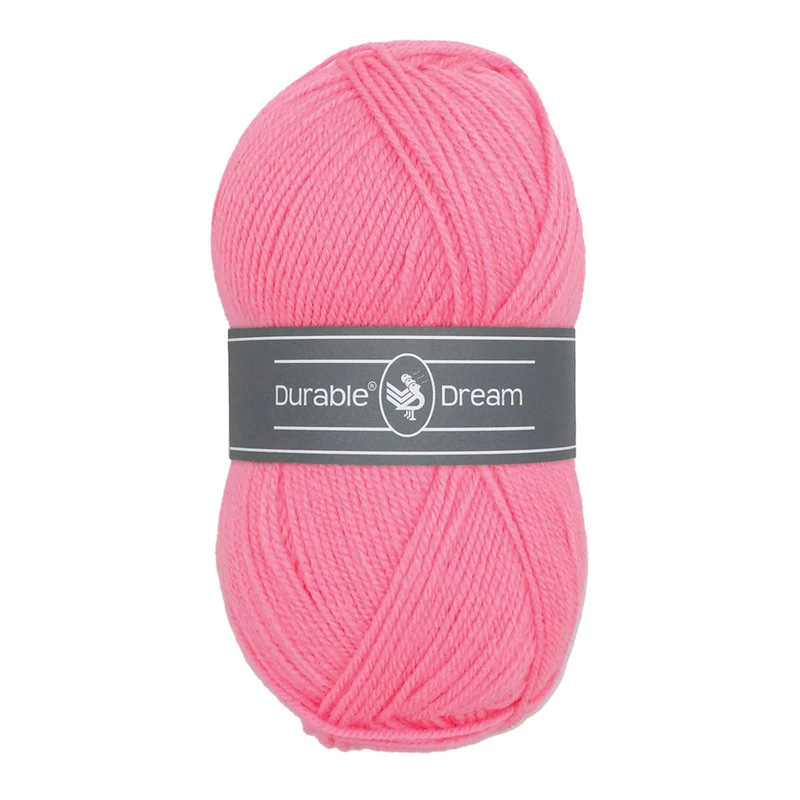Durable Dream 229 Flamingo Pink Strick- und Häkelgarn