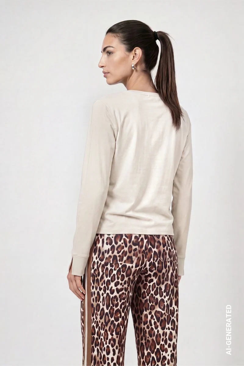 Langarmshirt mit Print