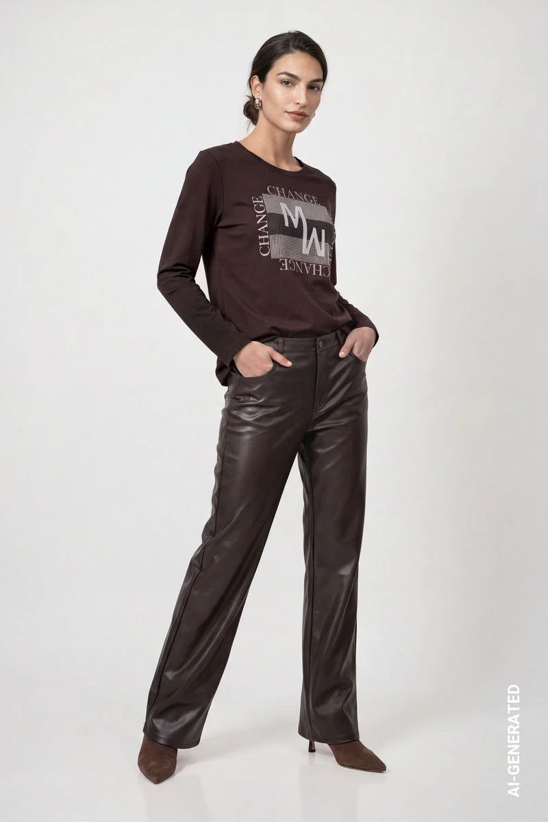 Langarmshirt mit Schmuckdetails