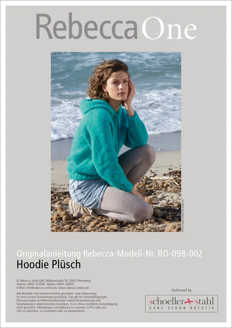 Anleitung - Hoodie Plüsch