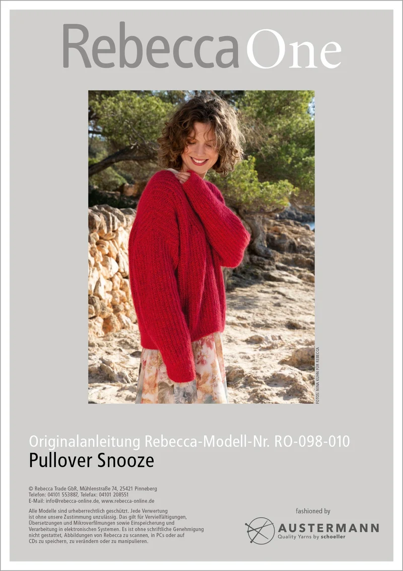 Anleitung - Pullover Snooze