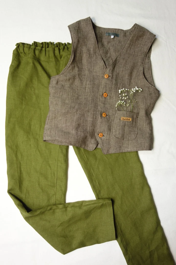 Leinenhose für Herren "Birke"
