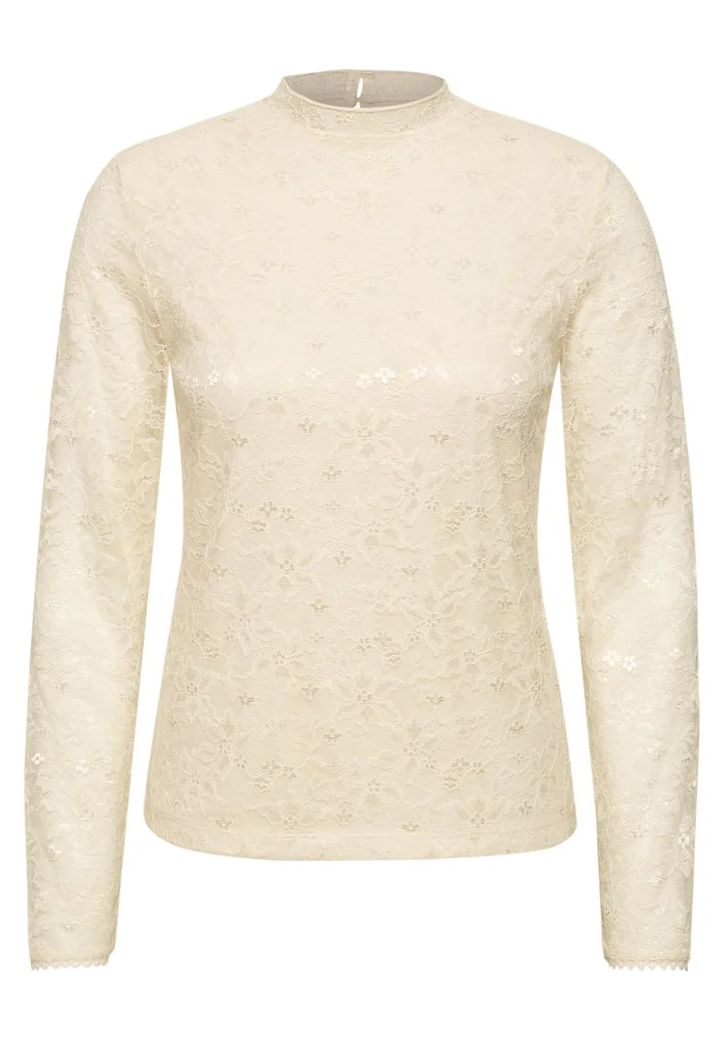 Langarm Shirt aus Spitze