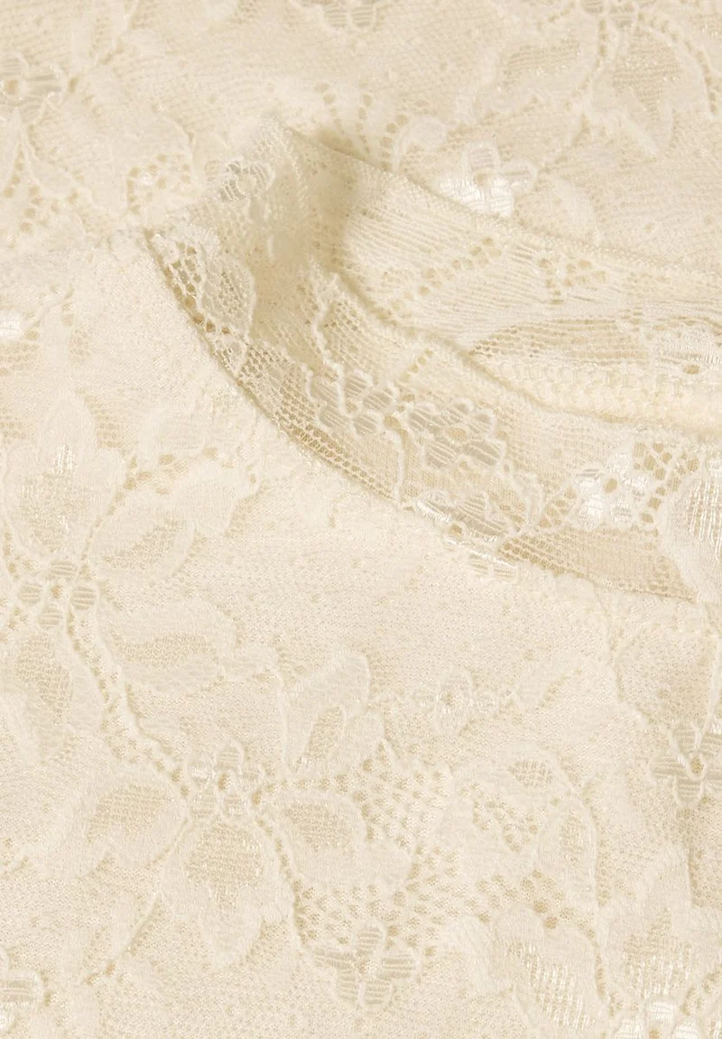 Langarm Shirt aus Spitze