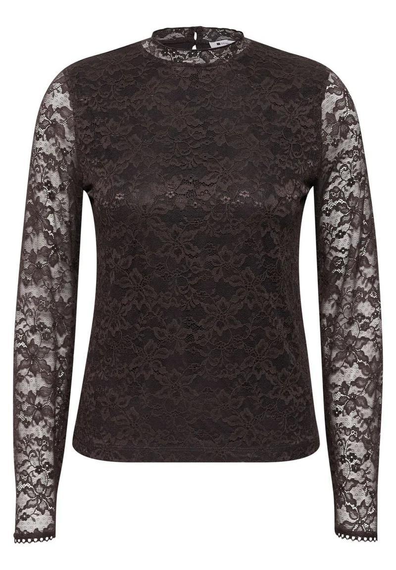 Langarm Shirt aus Spitze