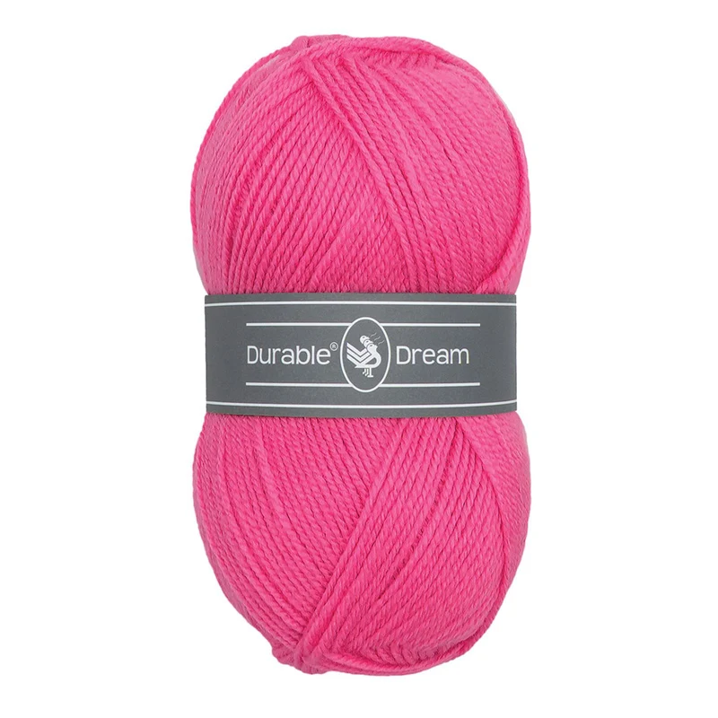 Durable Dream 242 Pink Lemonade Garn zum Stricken und Häkelgarn