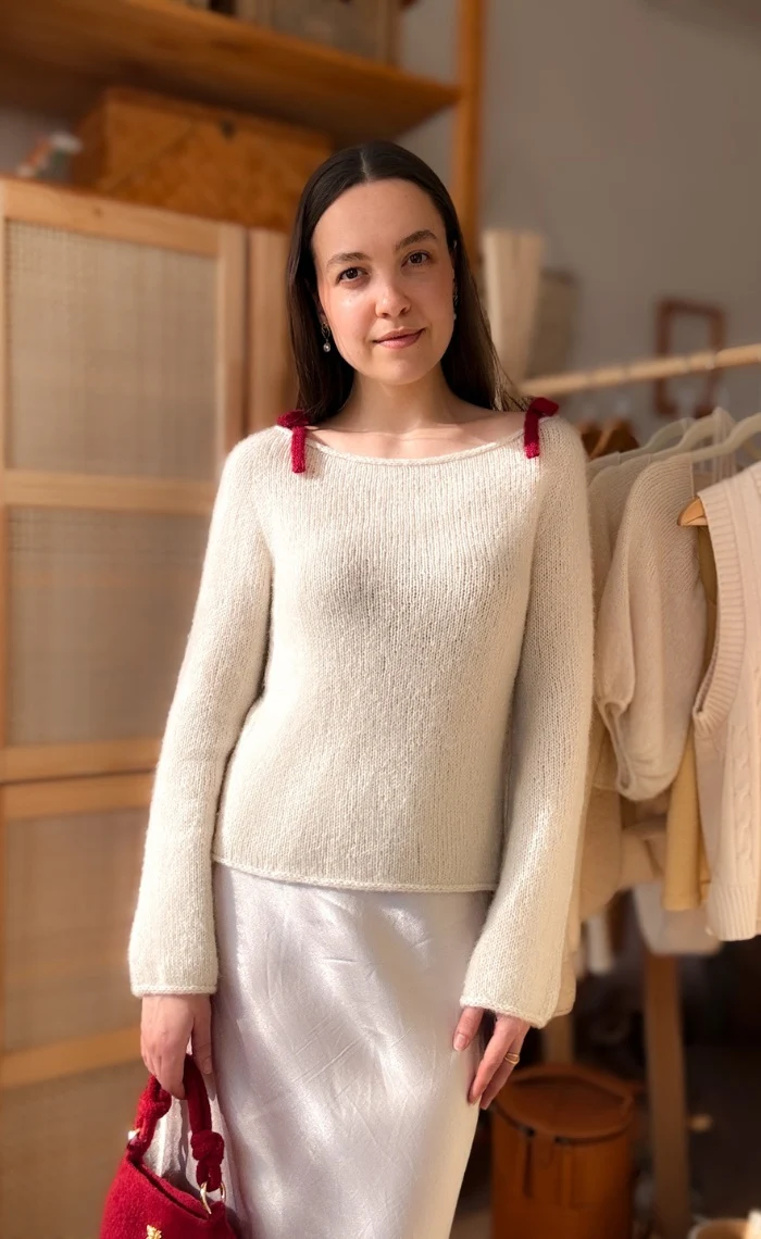 Aureyla Blouse - SILKY KID RMS - Strickpaket