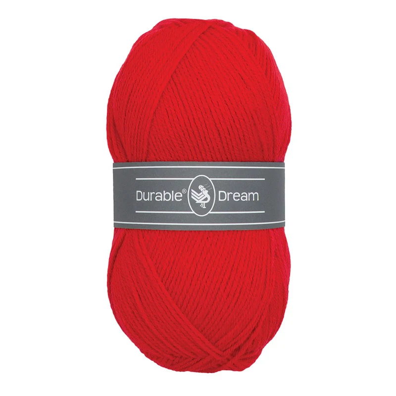 Durable Dream 316 Red Strick- und Häkelgarn