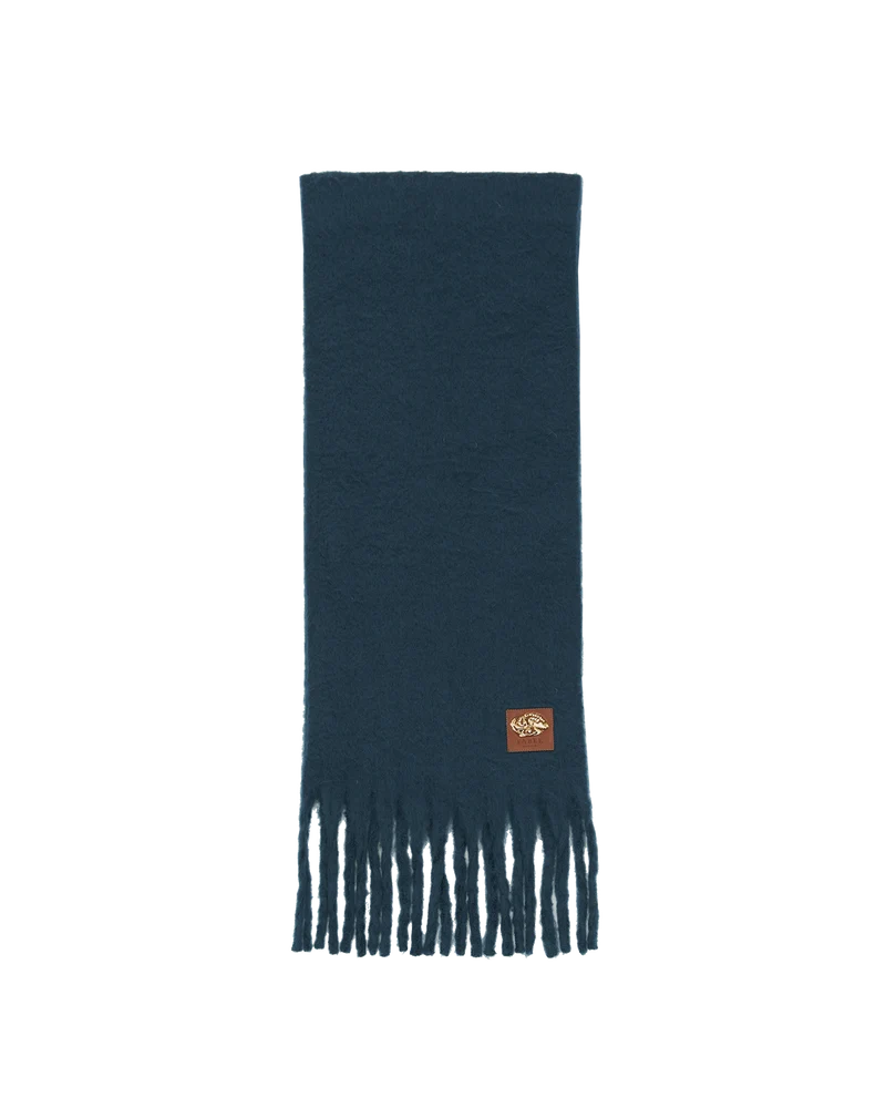 Boucle Scarf in Teal