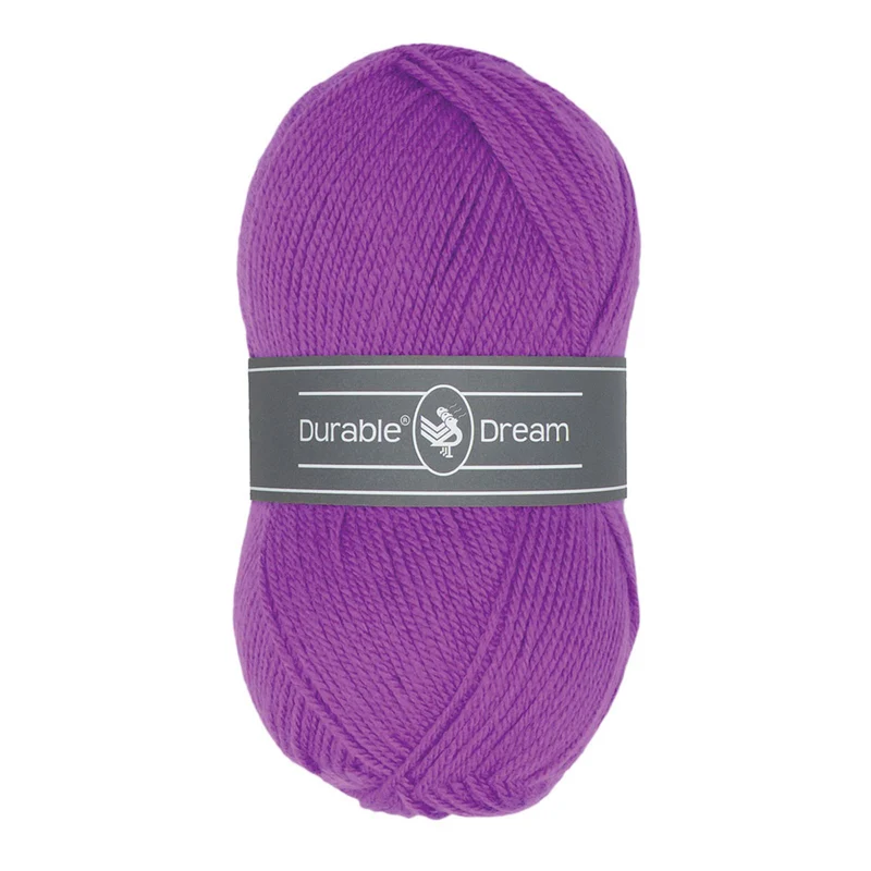Durable Dream 275 Bright Purple Strick- und Häkelgarn