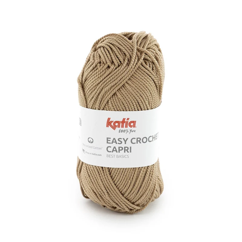 Katia Easy Crochet Capri 124 Nerz