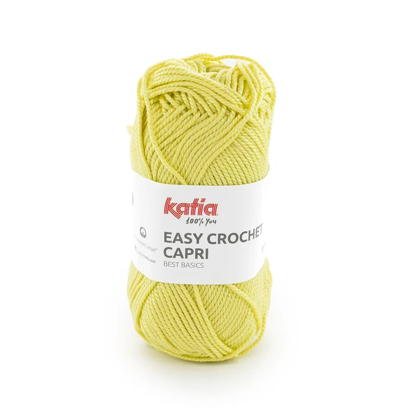 Katia Easy Crochet Capri 118 Gelb