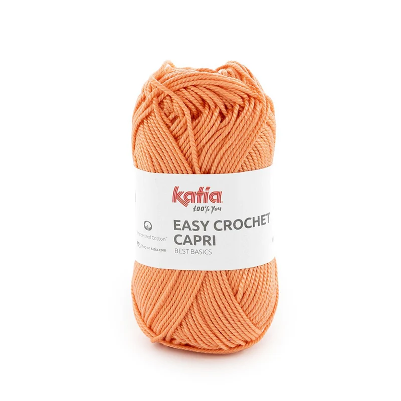 Katia Easy Crochet Capri 119 Mandarine