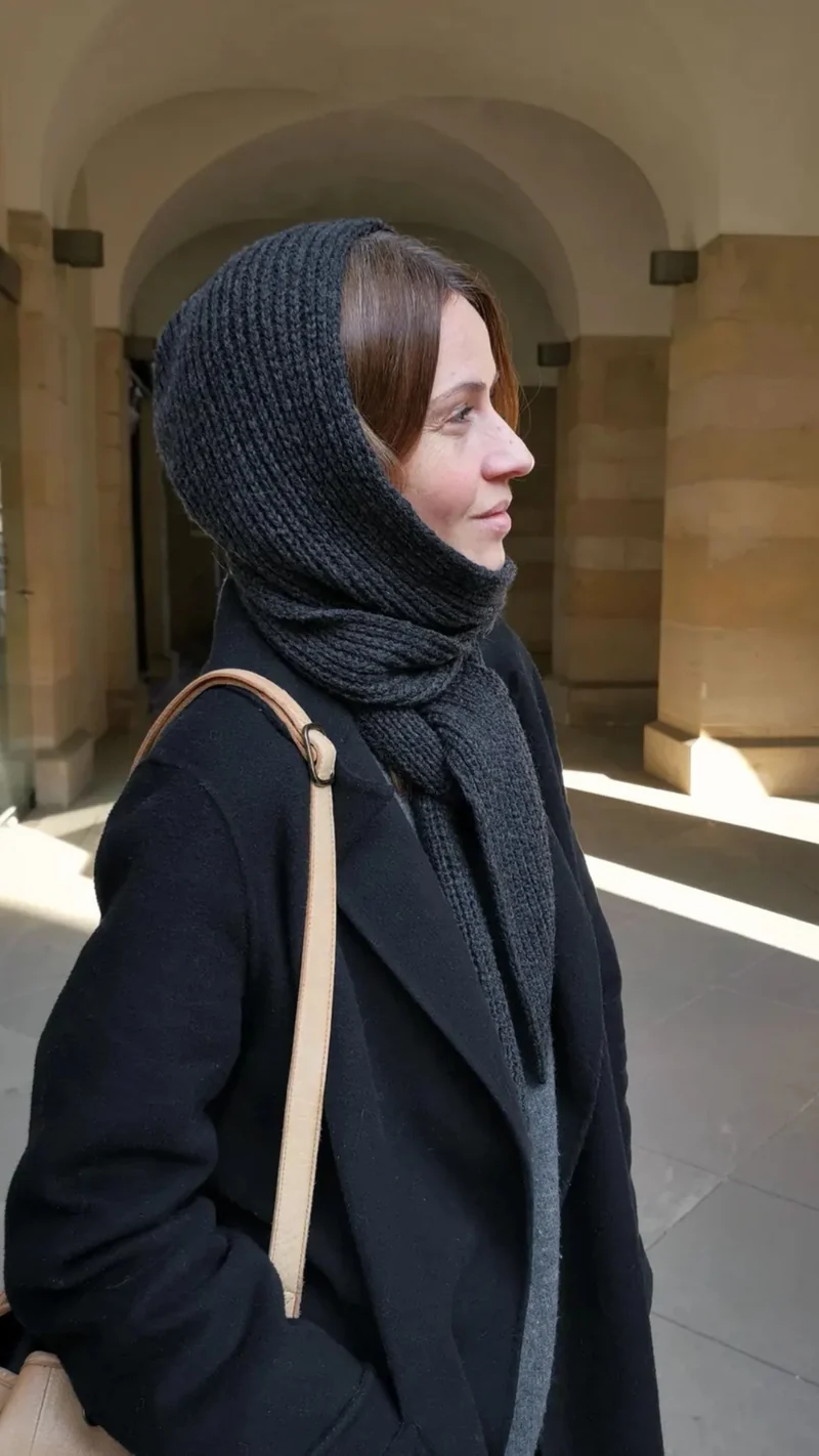 Nomad Scarf - THE MERRY MERINO 110 - Strickset