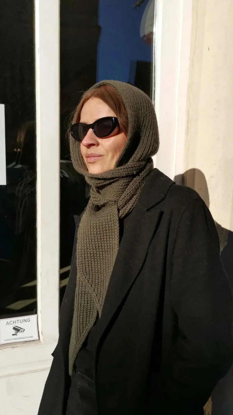 Nomad Scarf - THE MERRY MERINO 110 - Strickset
