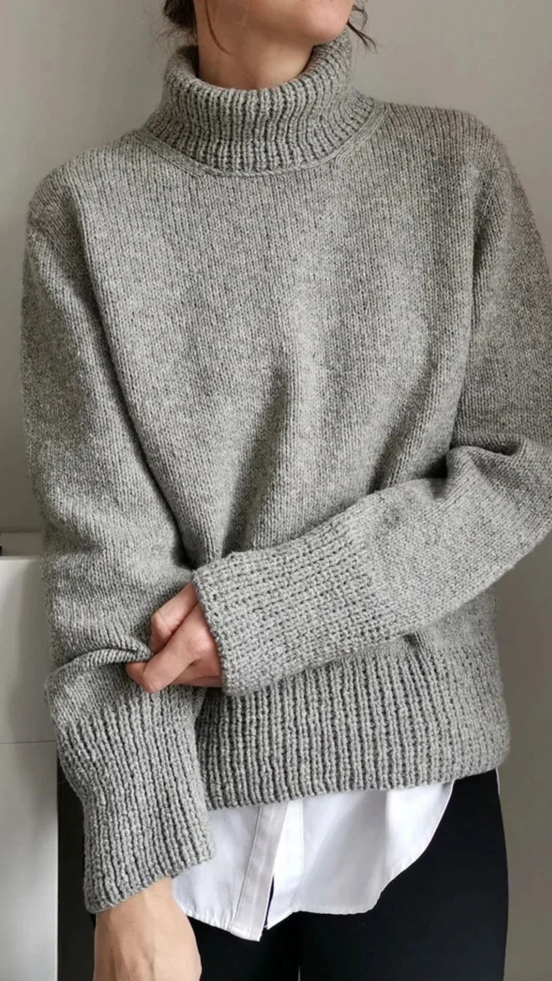 Maxime Sweater - THE MERRY MERINO 110 - Strickset