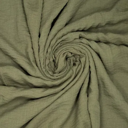 No. 1570 Viskose Struktur khaki | 0,70m