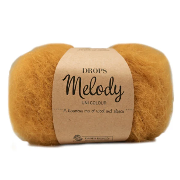 DROPS Melody Uni Colour 018 Senf