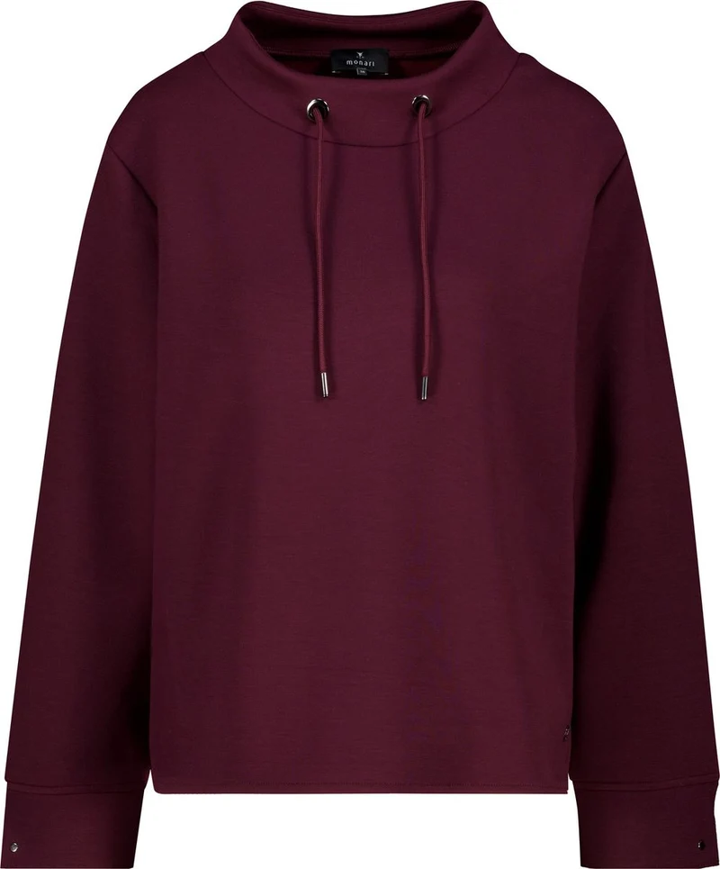 Sweatshirt mit Stehkragen