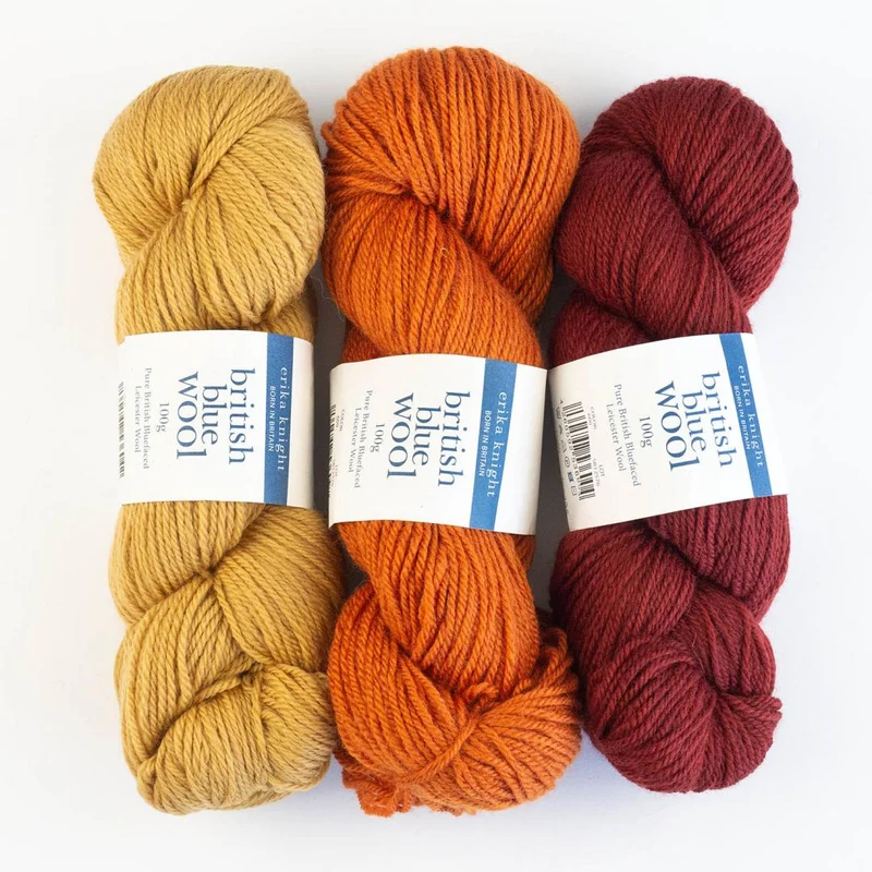 Erika Knight BRITISH BLUE WOOL 100G