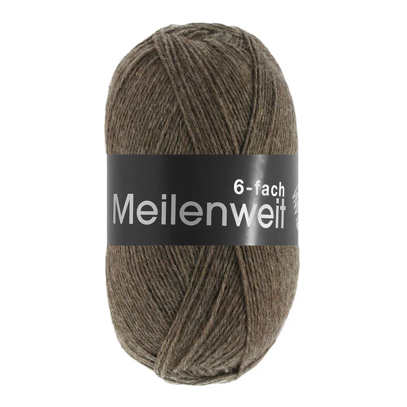 Lana Grossa Meilenweit 6-fach 150 Mélange 9103