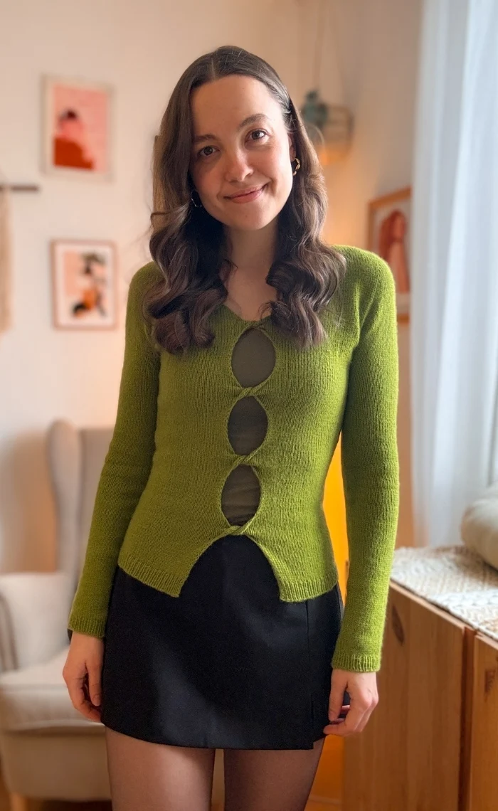 Twist Top - CASHMERE CLASSIC - Strickset