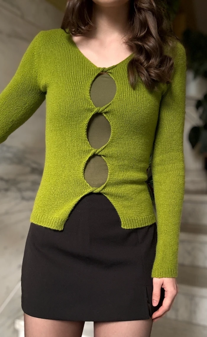 Twist Top - CASHMERE CLASSIC - Strickset
