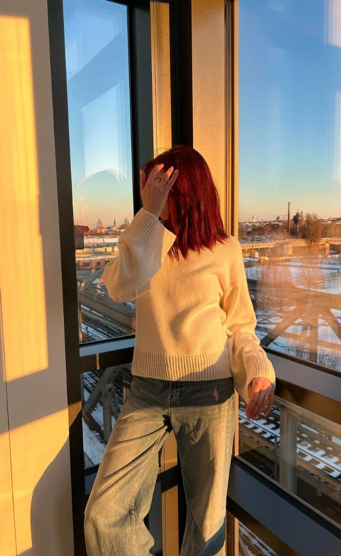 Studio Sweater mit deinem Wunsch-Motiv - The Merry Merino 140 GOTS - Strickset