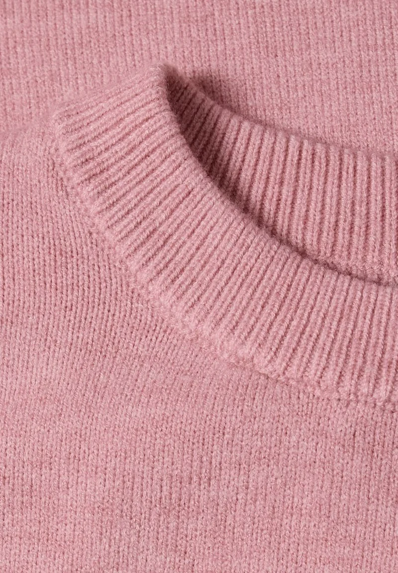 3/4-Arm Pullover mit Rundhals