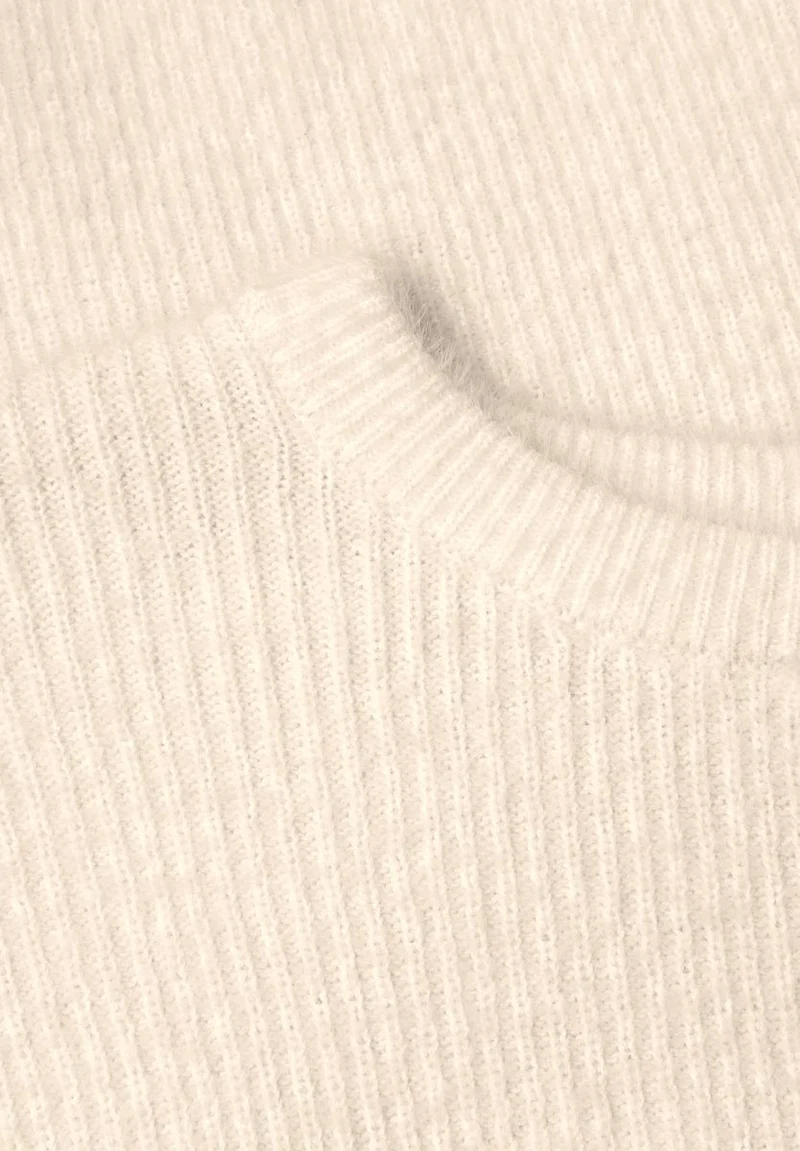 3/4-Arm Pullover mit Rundhals