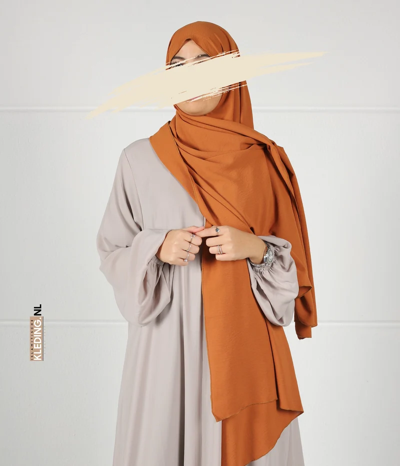 Noora Jaz Stretch-Schal - Savanne