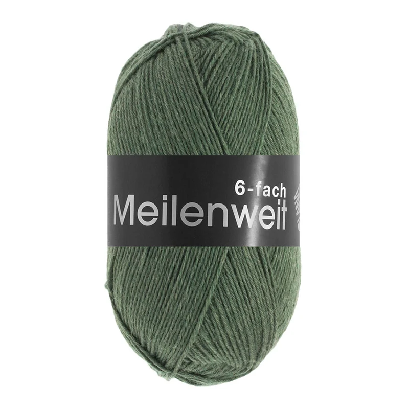 Lana Grossa Meilenweit 6-fach 150 Unito 9221