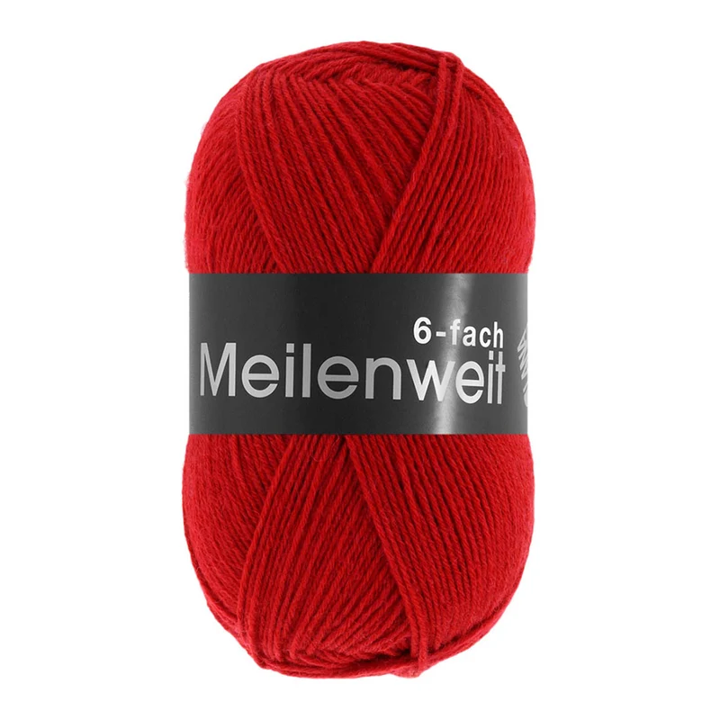 Lana Grossa Meilenweit 6-fädig 150 Unito 8966