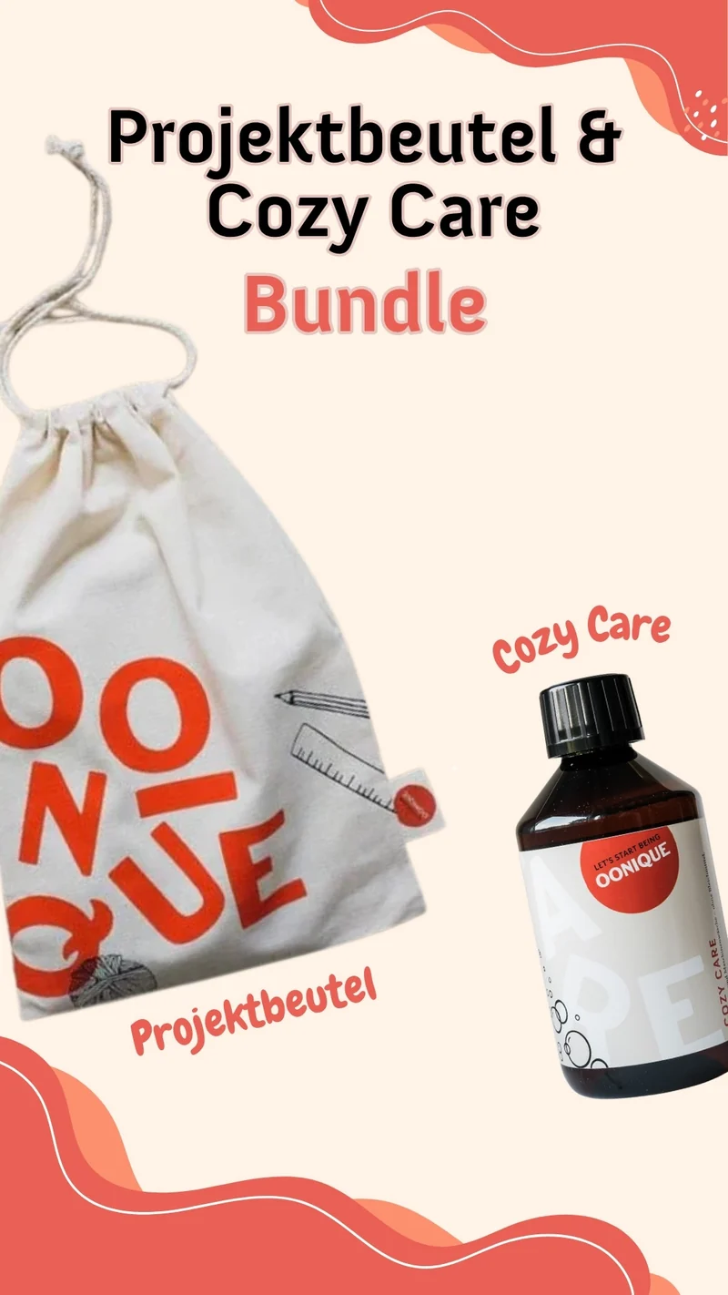 Projektbeutel & Cozy Care Waschmittel